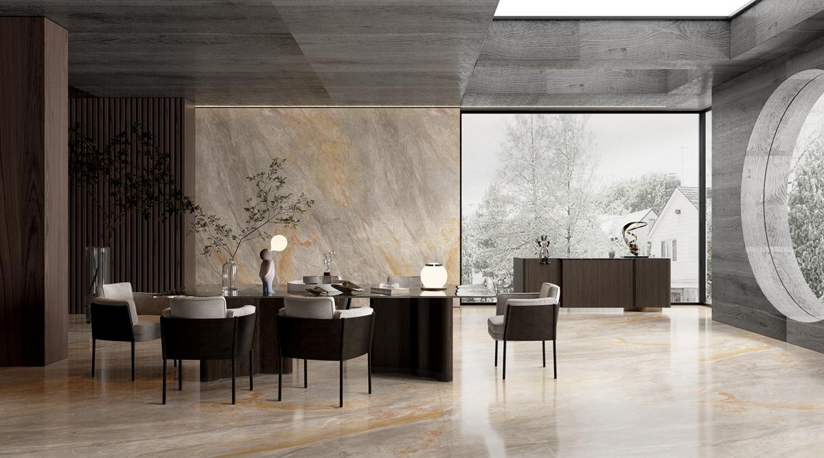 新品推介丨能強(qiáng)900×1800mm現(xiàn)代瓷磚，盡顯空間奢華格調(diào)